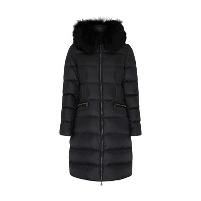 Moncler Boedic Khloe Black Down Jacket In Black