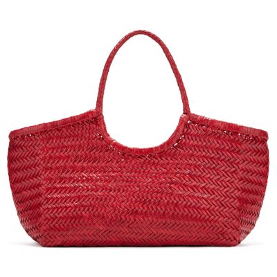 Dragon Diffusion Nantucket Big Tote Bag In Red