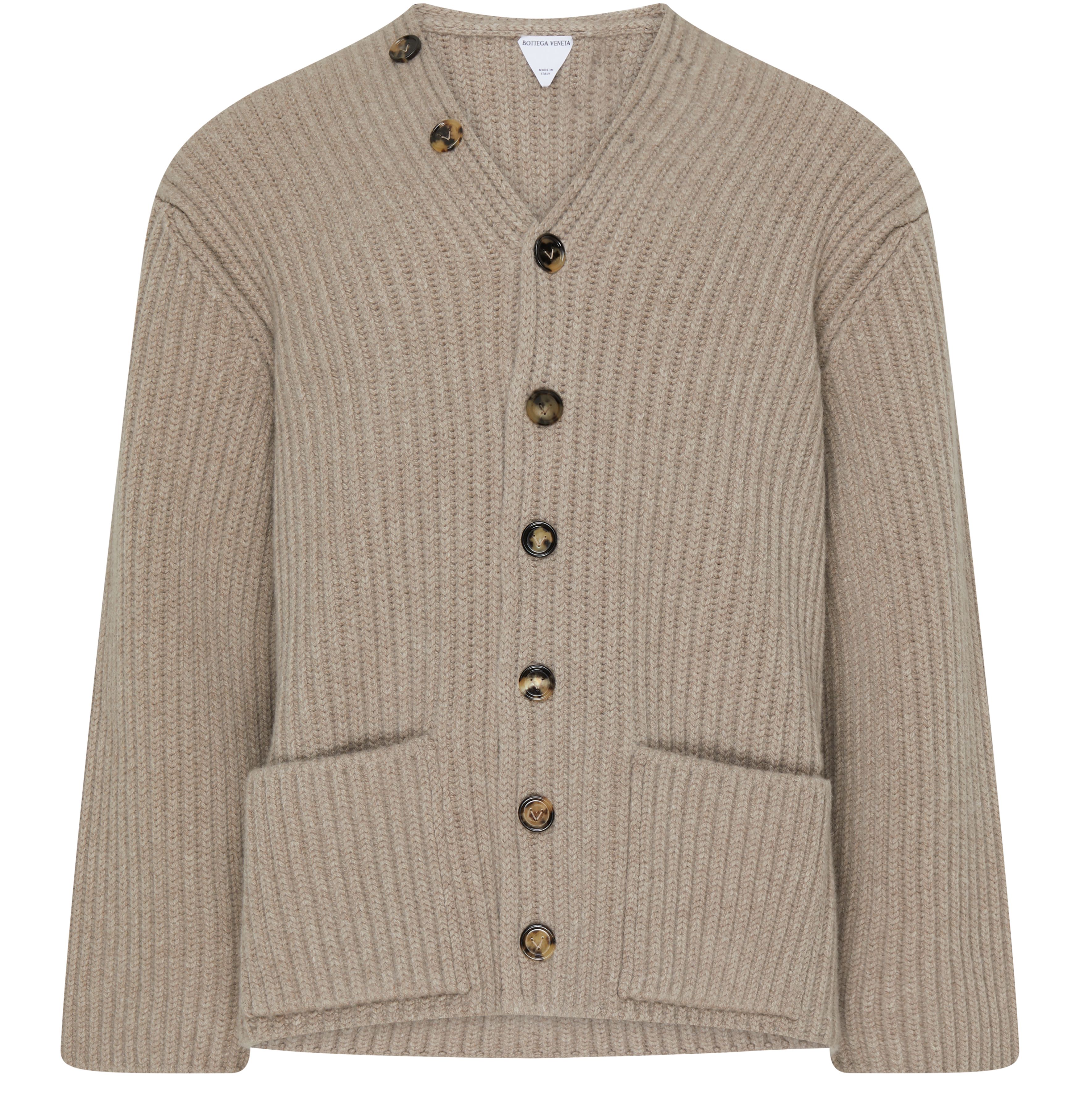 Heavy wool cardigan