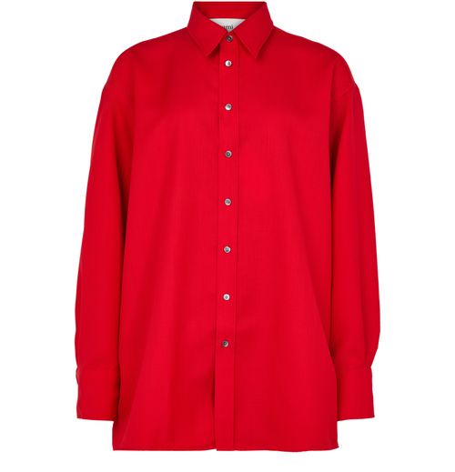AMI PARIS Back slit oversized shirt