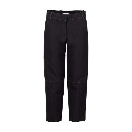 Maison Rabih Kayrouz Carrot Trousers In Dark_navy