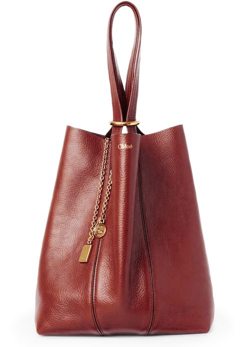 CHLOE Chloe Spin grained leather tote bag