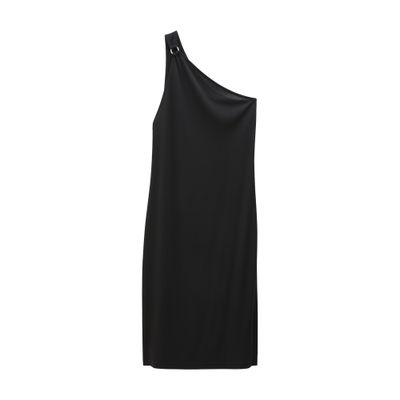 Filippa K One Shoulder Jersey Dress Clothing In Black