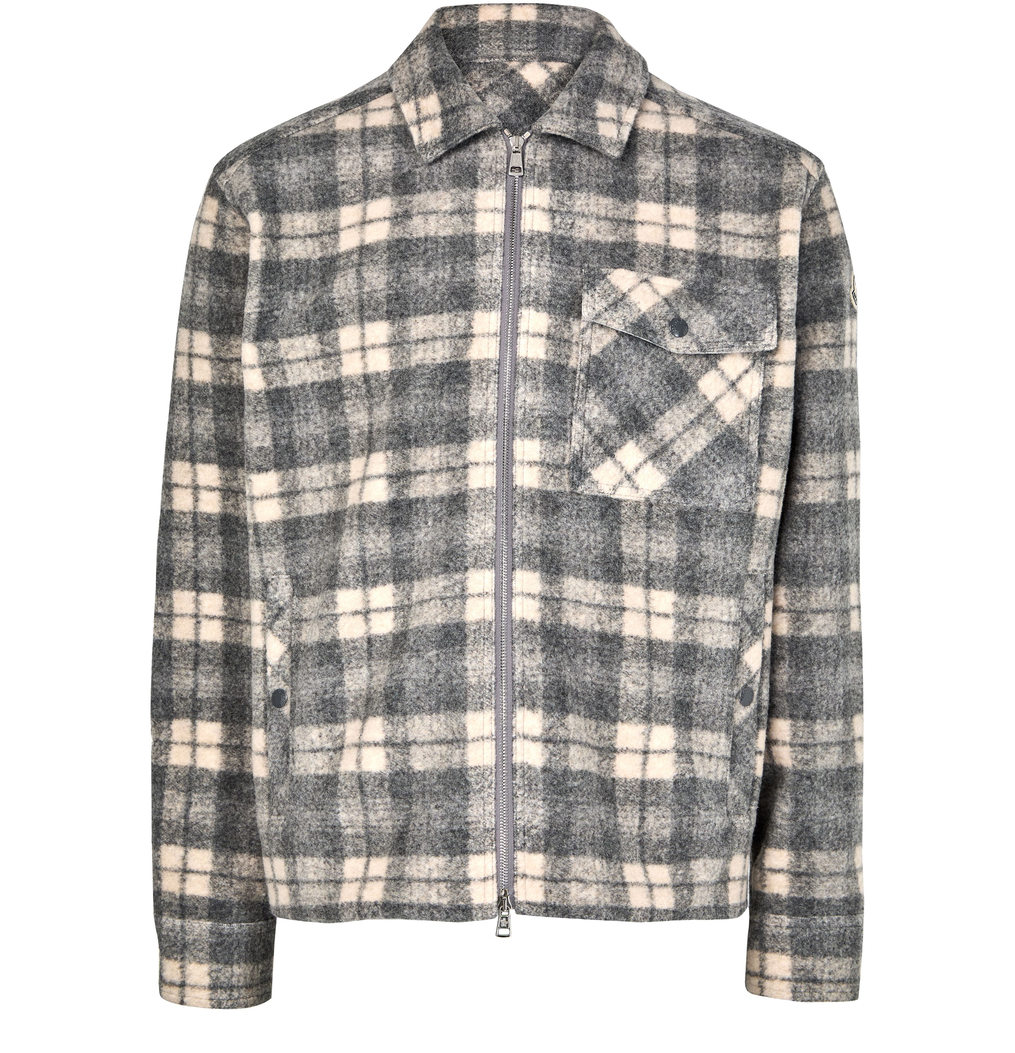 Plaid overshirt