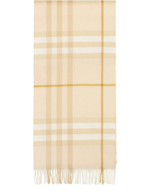 BURBERRY Schal aus Kaschmir mit Check-Karomuster