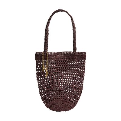 Chloé Summer Banana Tote Bag In Brown