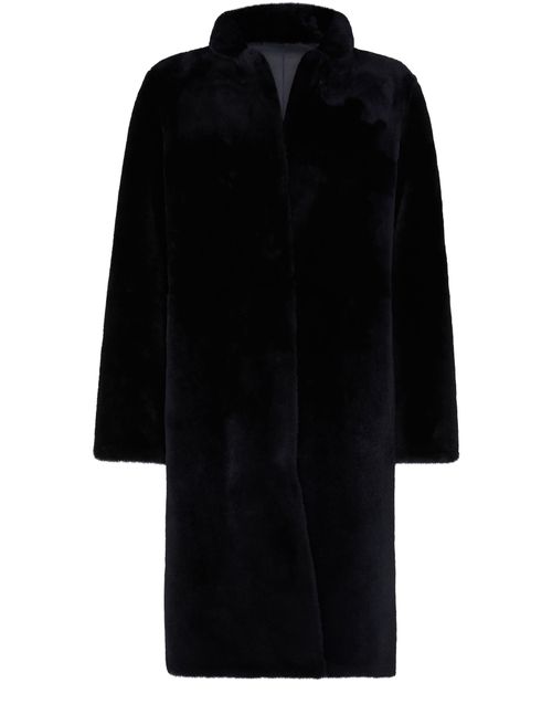 YVES SALOMON Manteau réversible en agneau mérinos