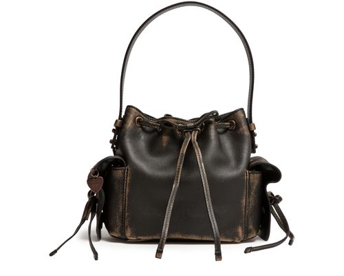 ACNE STUDIOS Mini Bucket Bag Multipocket Vintage
