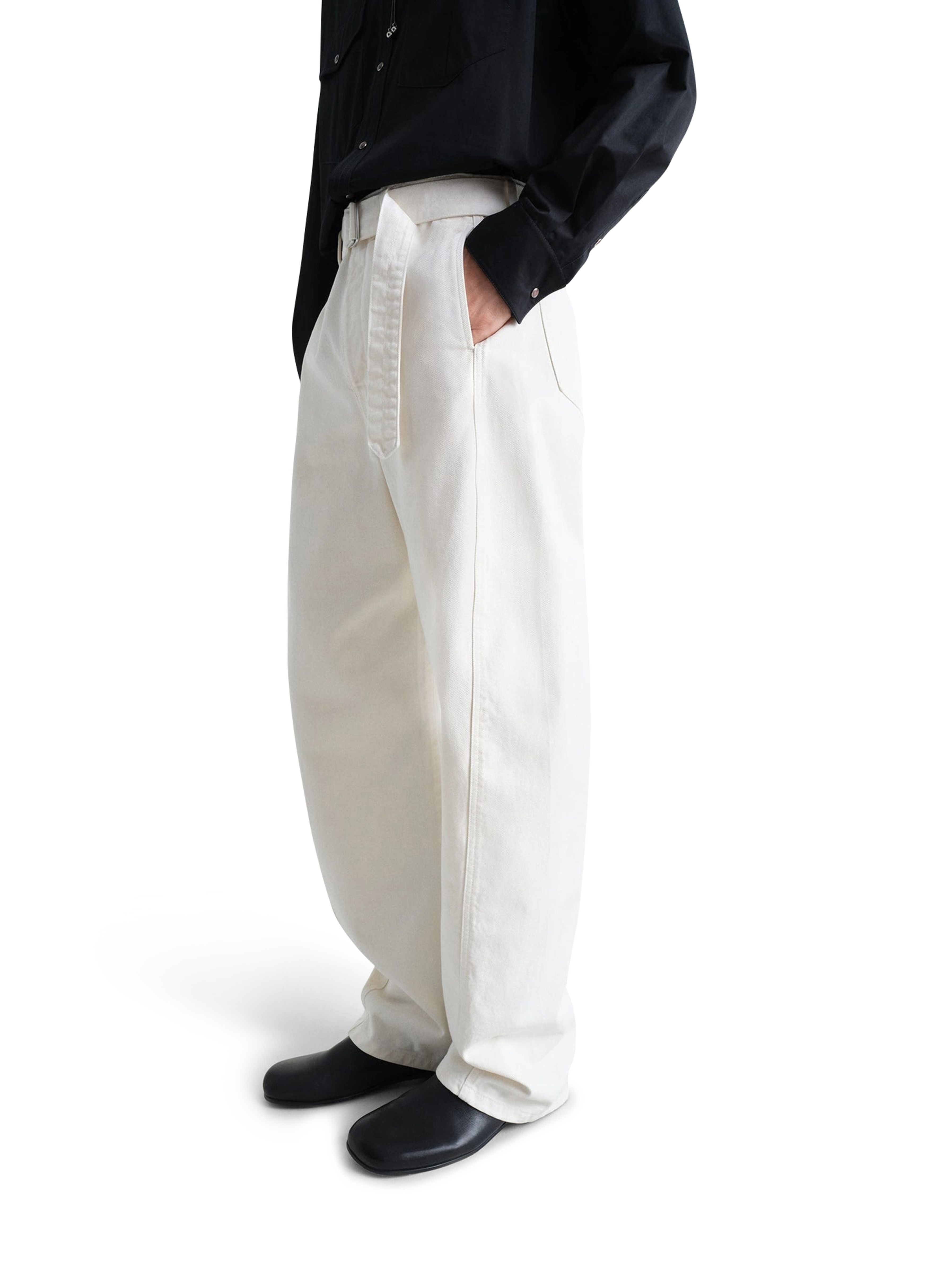 Twisted belted pants thumbnail 7