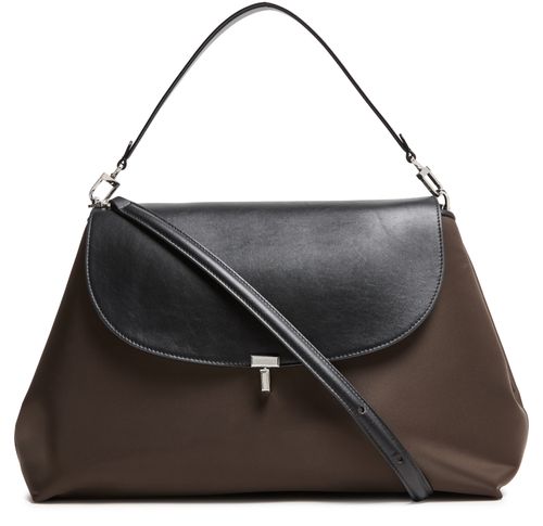 TOTEME T-Lock nylon satchel