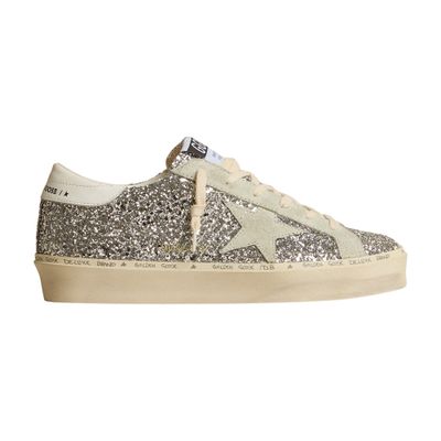 Golden Goose Hi Star Classic With List Sneakers In Silver