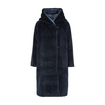 Max Mara Orion Coat - The Cube In Blue