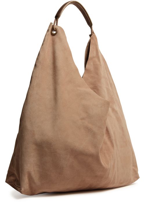 THE ROW Sac Bindle Three en daim