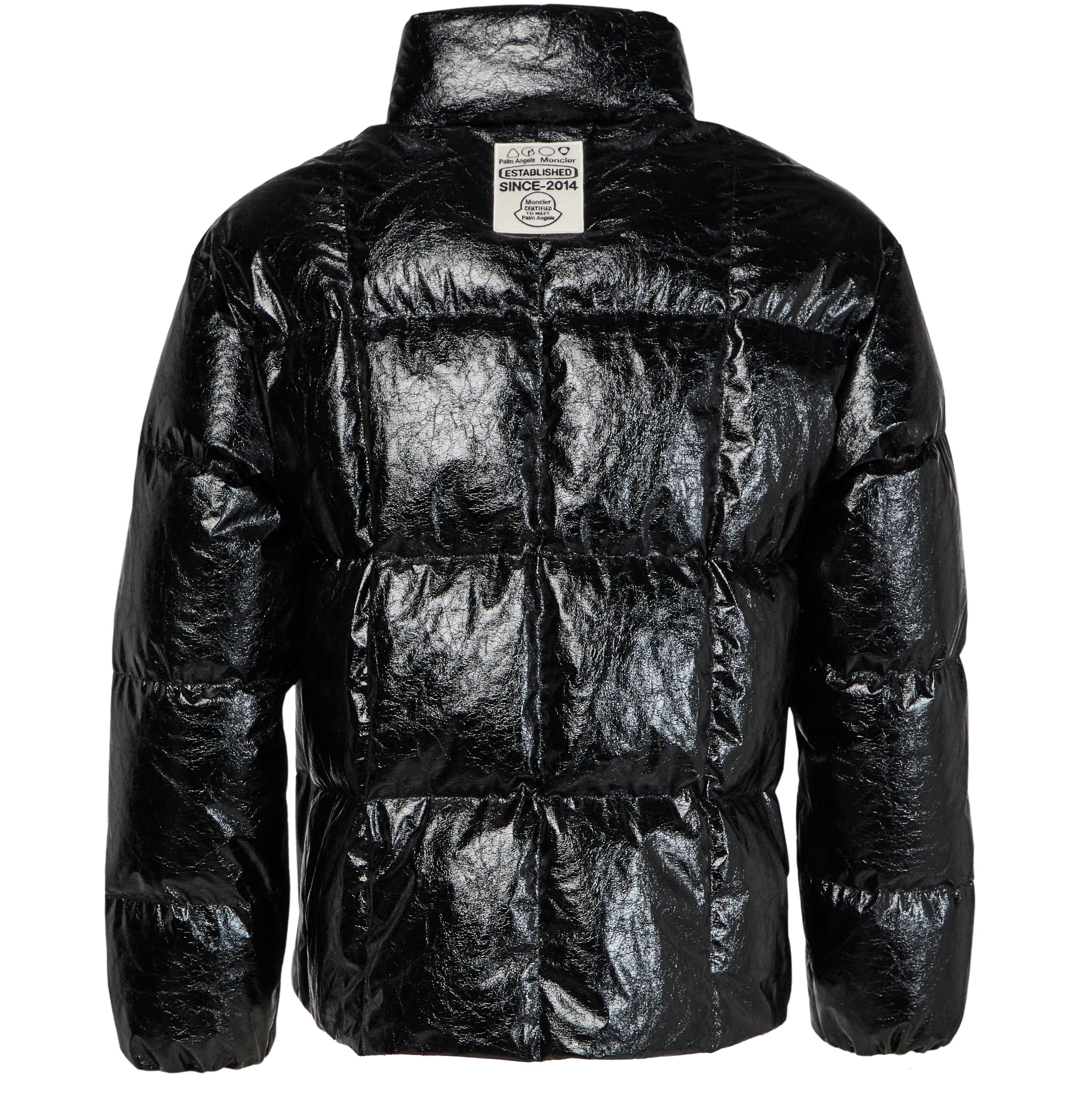x Palm Angels - Simoon metallic coated down jacket thumbnail 3