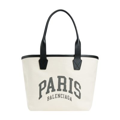Parisian canvas deals tote bag