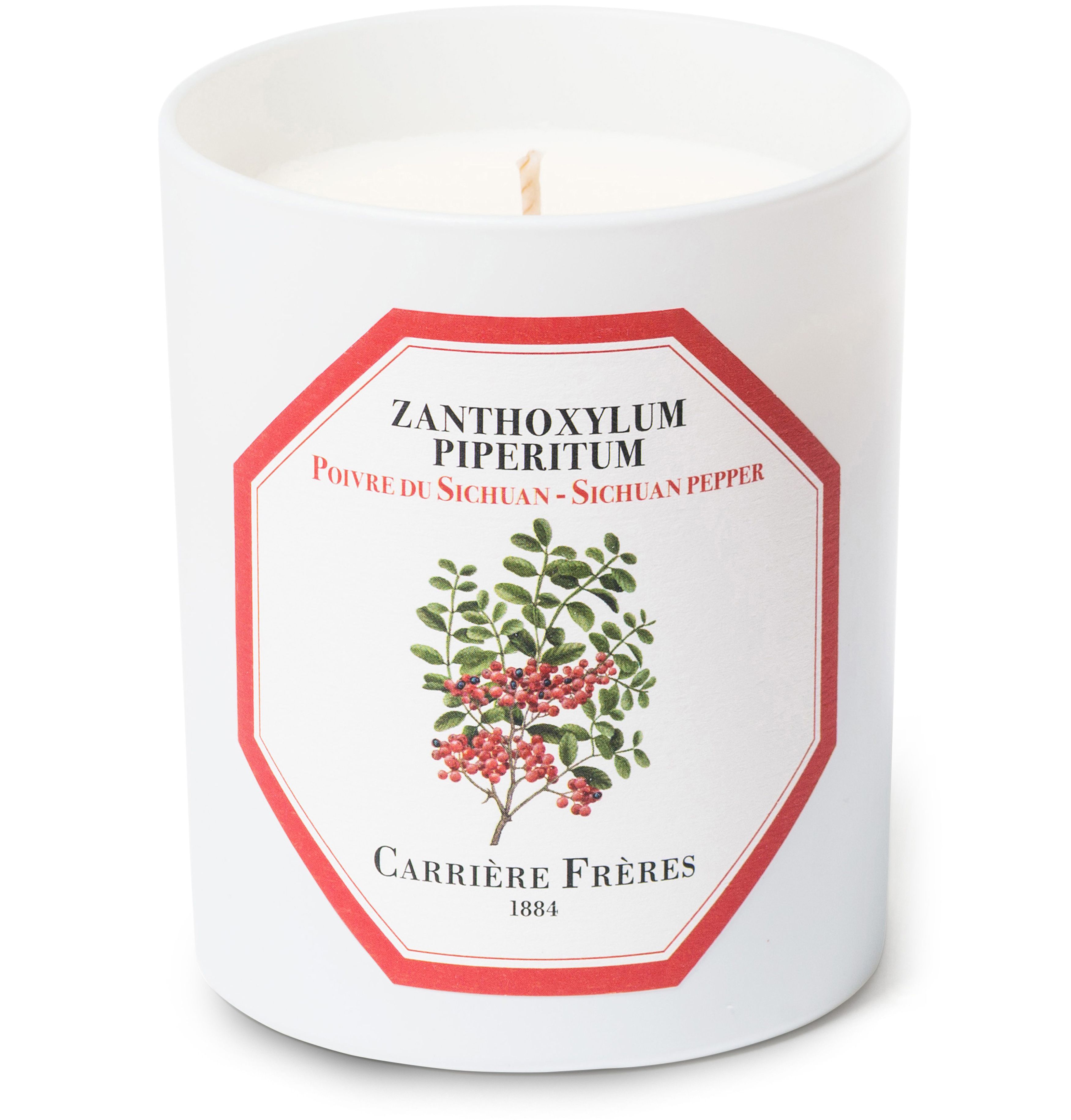 Scented Candle Sichuan Pepper - Zanthoxylum piperitum - 185 g