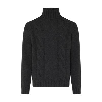 Moncler Turtleneck Sweater In Grey