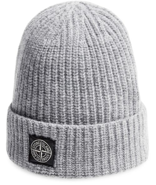 STONE ISLAND Logo beanie