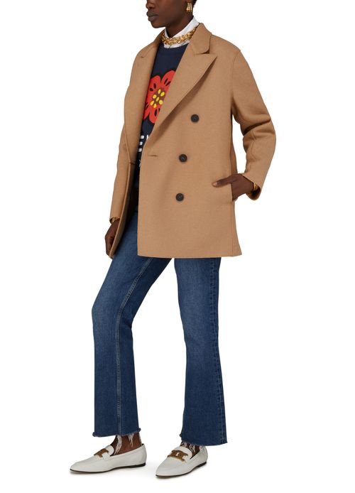 HARRIS WHARF LONDON Manteau en laine