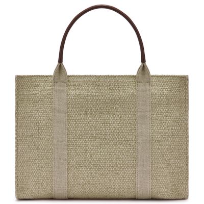 The Row Georgia Tote Bag In Gray