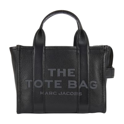 Marc Jacobs The The Mini Leather Tote Bag In Black