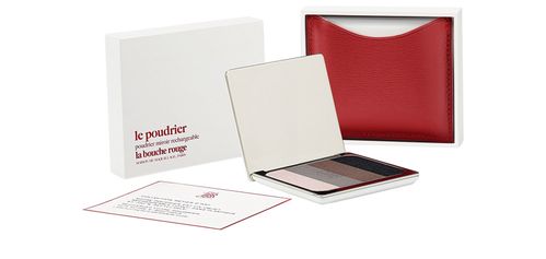 LA BOUCHE ROUGE Red fine leather Mead eyeshadow set