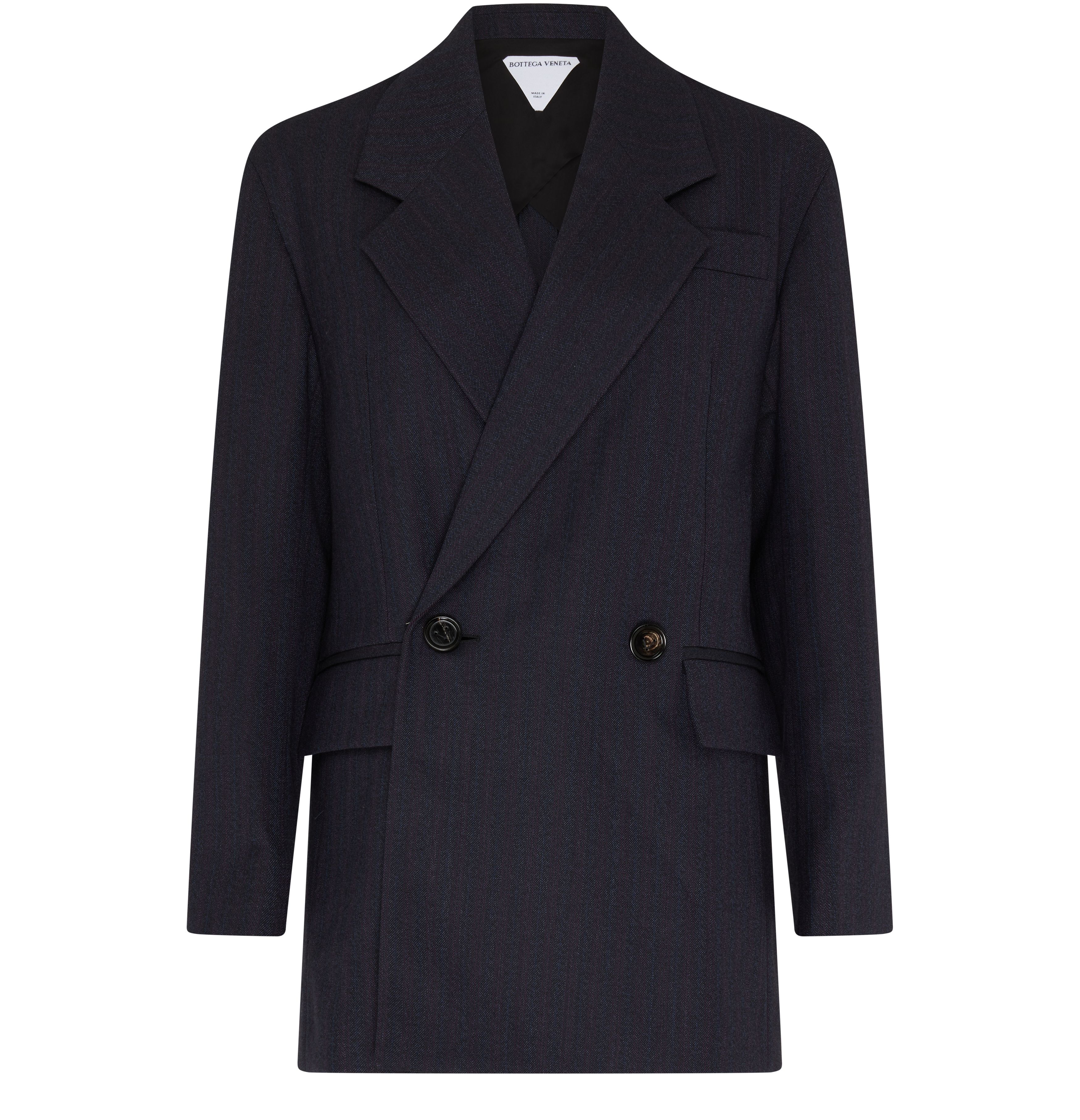 Belted wool jacket