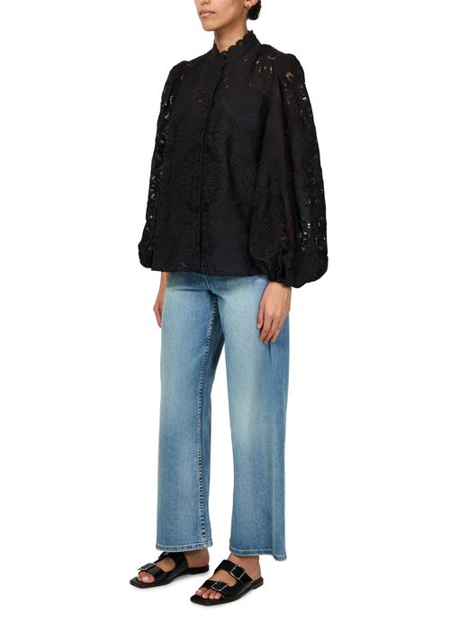 ZIMMERMANN Rhiannon embroidered blouse