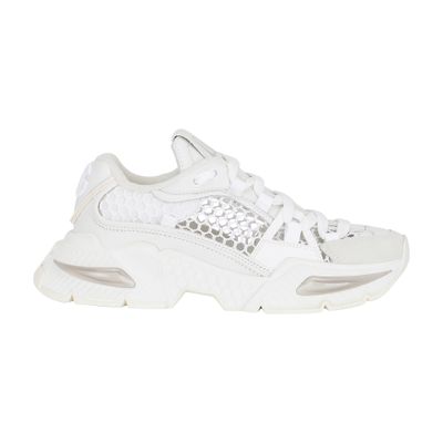 Dolce & Gabbana Mixed-material Airmaster Sneakers In White