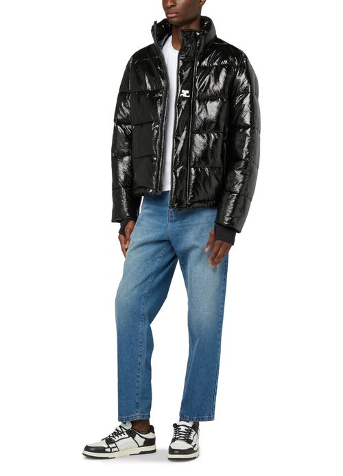 COURREGES Vinyl puffer jacket