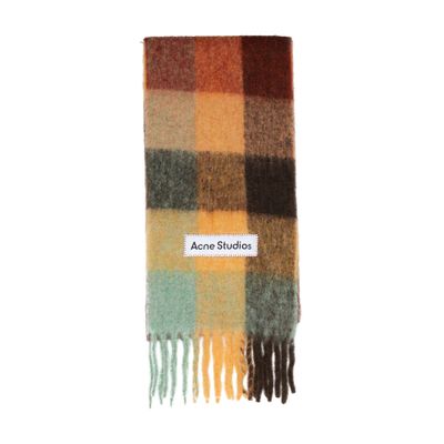Acne Studios Vally Scarf In Red