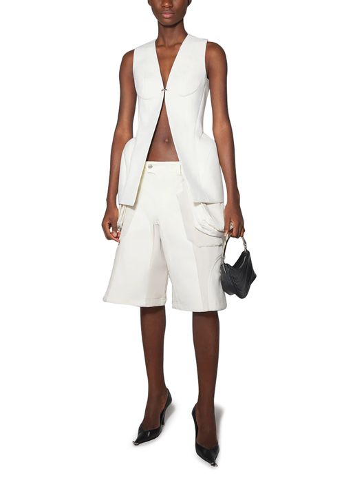 MUGLER Sleeveless jacket
