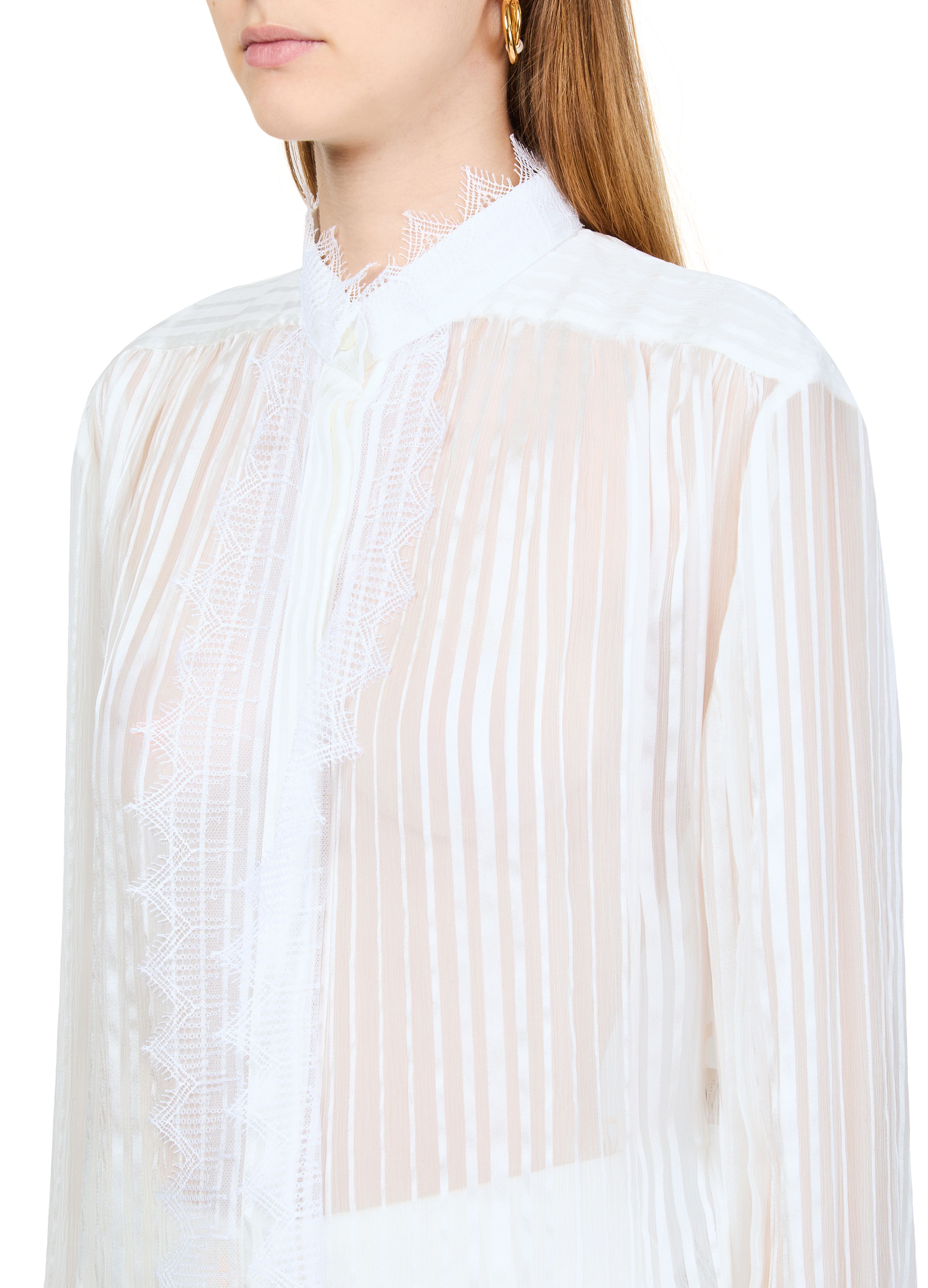 Silk long sleeved blouse thumbnail 4
