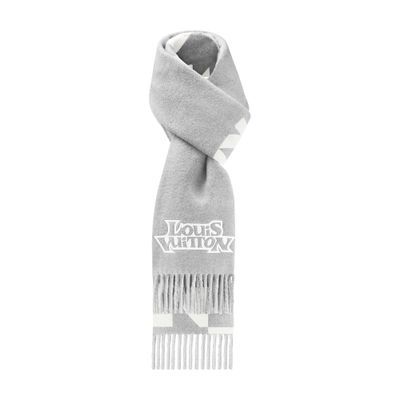 Louis Vuitton Lv Dove Scarf In Blue