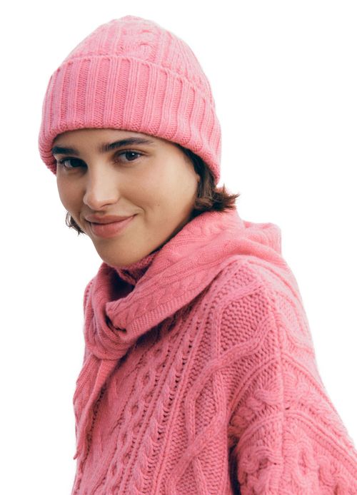 BOMPARD Cable knit beanie