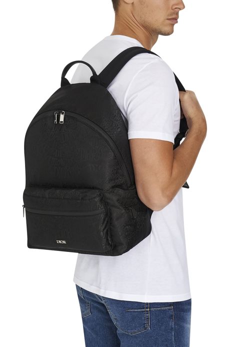 DIOR Rucksack Rider mit Motiv Dior Oblique