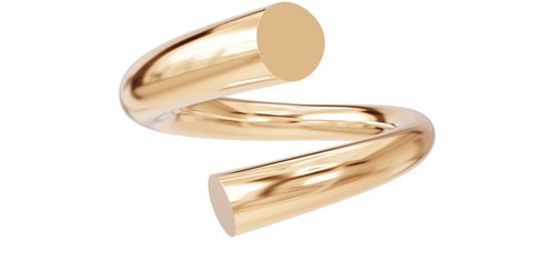 CHARLOTTE CHESNAIS Bague Biseau