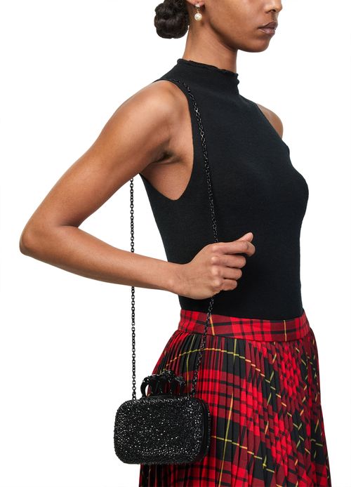 MCQUEEN Skull clutch bag