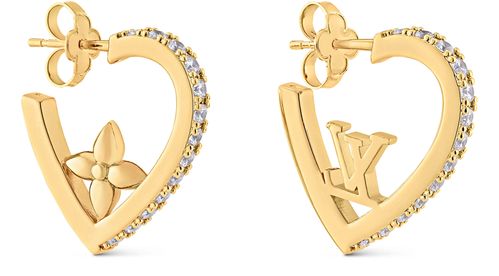 LOUIS VUITTON Boucles d'oreilles My LV Love