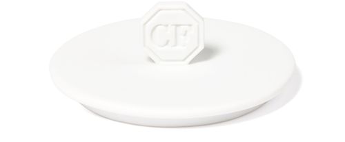 CARRIERE FRERES White Porcelaine Candle Topper 