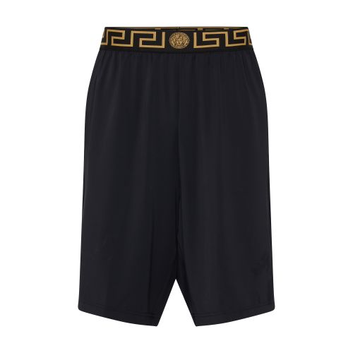 Long surf shorts with Greca trim