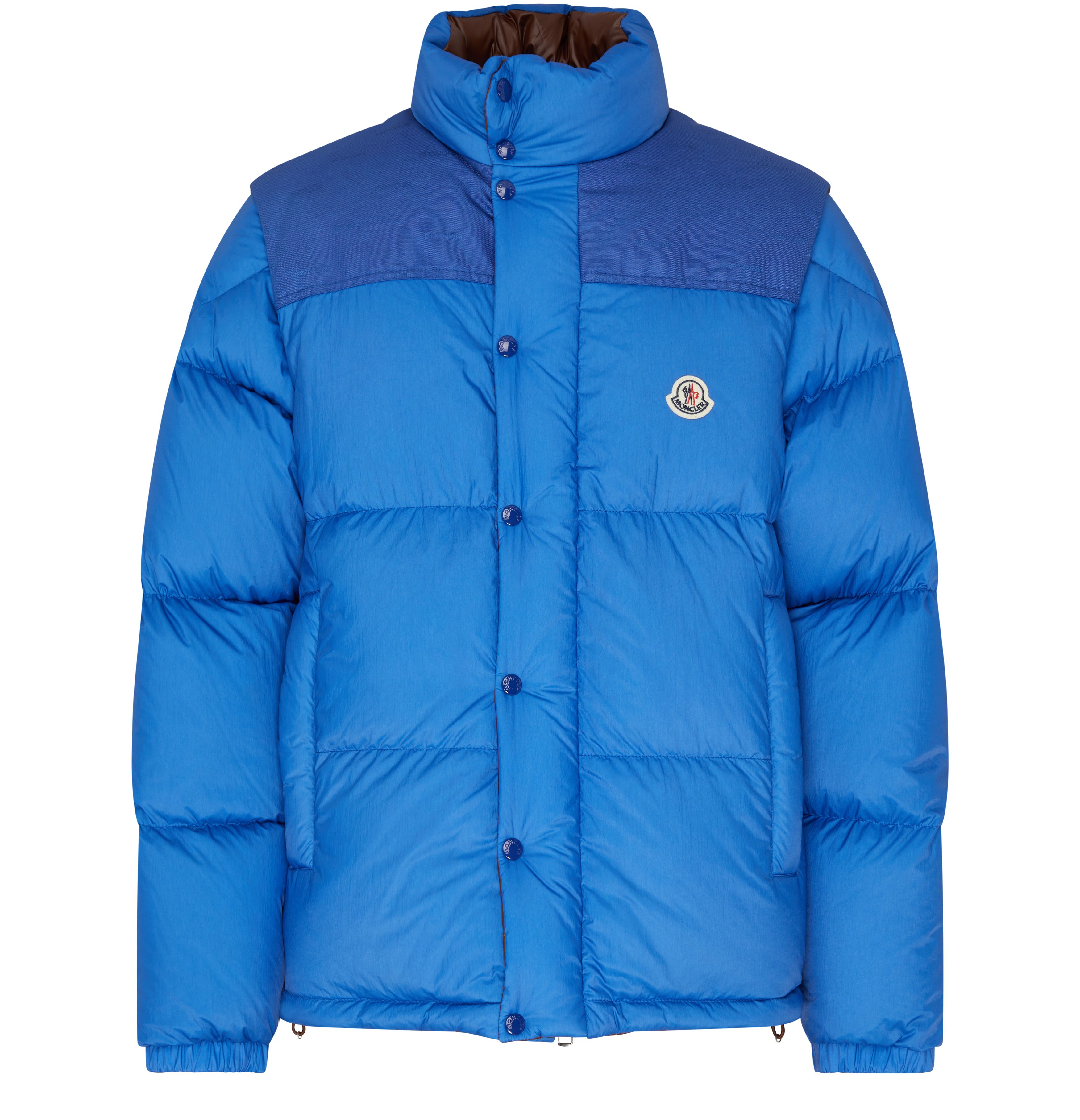 Moncler Verone reversible short down jacket