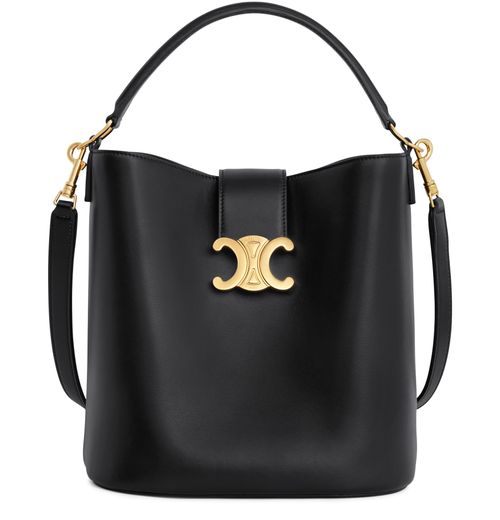 CELINE Medium bucket Louise in smooth calfskin