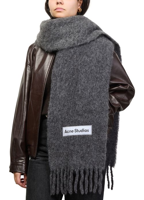 ACNE STUDIOS Wollschal mit Fransen