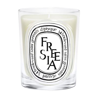 Diptyque Freesia Candle 190 G In White