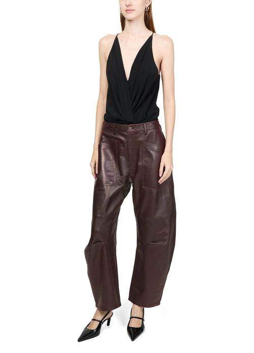 NILI LOTAN Shon leather pants
