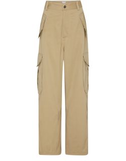 [BOTTEGA VENETA] ウール カーゴパンツ レディース BOTTEGA VENETA（ボッテガヴェネタ）カーゴパンツ 黒 サイズ:42