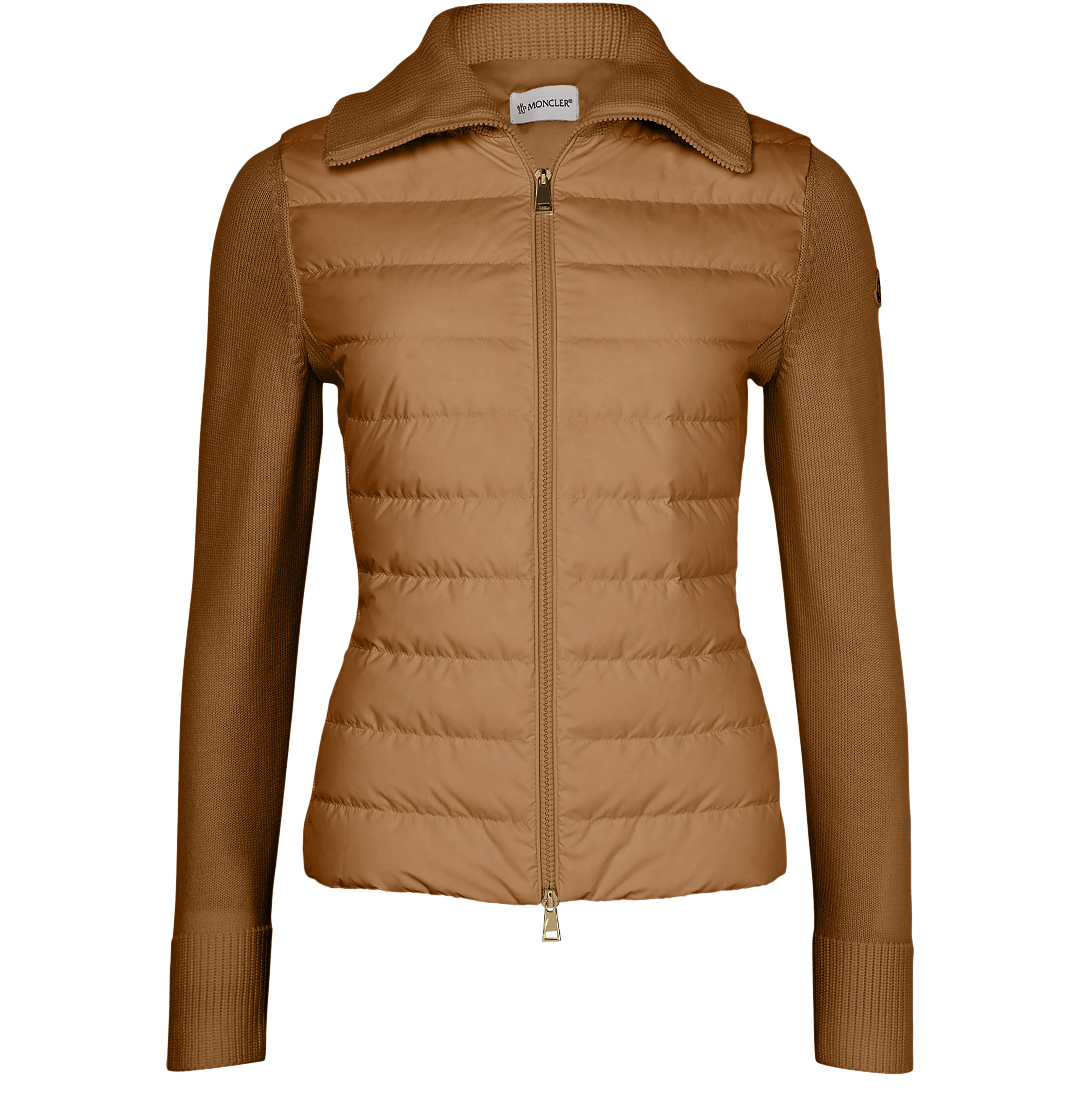 Zipped-up cardigan