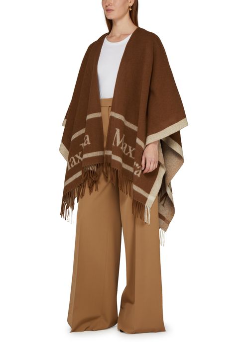 MAX MARA Hilde logo poncho