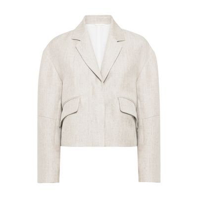Jacket with monili
